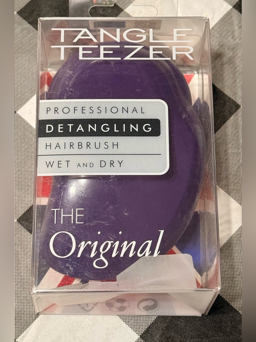 Tangle Teezer Professional Detangling Hairbrush — Purple